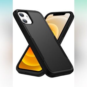 •new• IPHONE 12/12 PRO Phone Case & screen protector